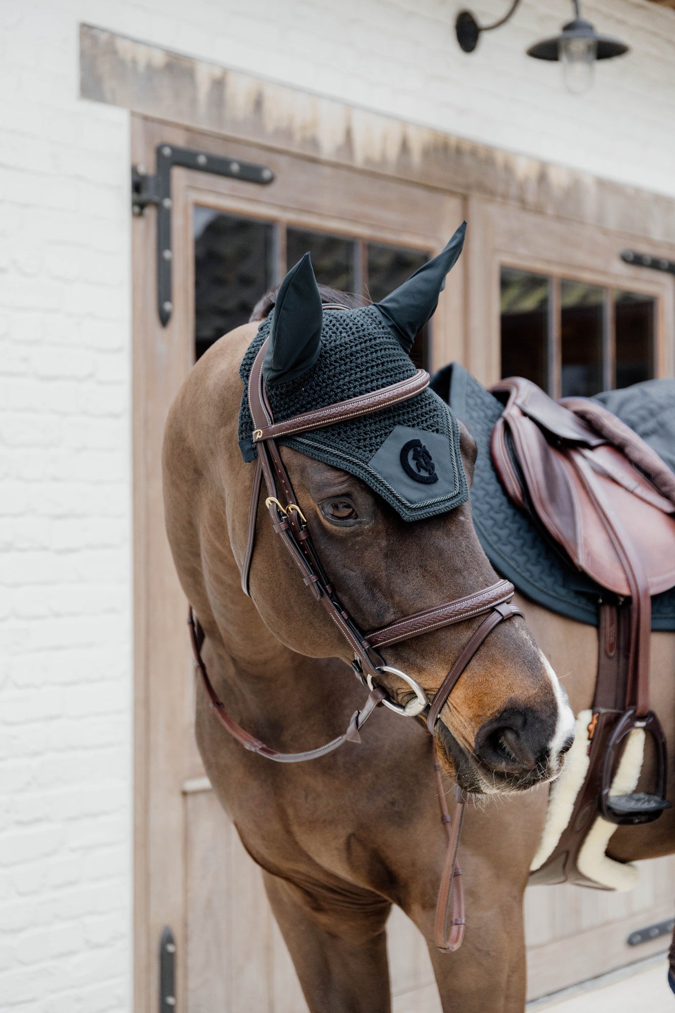 DY'ON PLAITED FLASH NOSEBAND BRIDLE